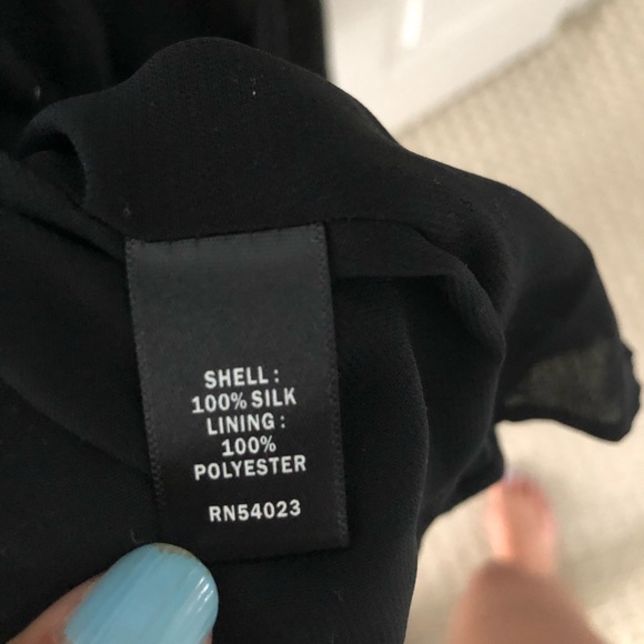 NWT: Full length, Banana Rep Monogram gown black. - Picture 8 of 8